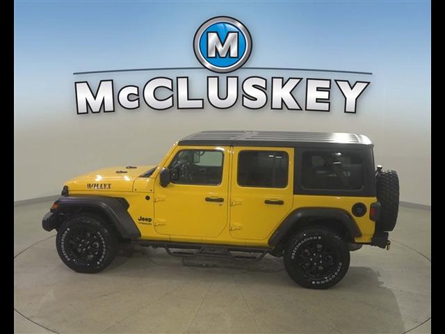 used 2021 Jeep Wrangler car, priced at $29,989