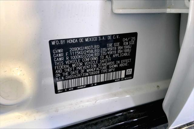 new 2025 Acura ADX car, priced at $45,950