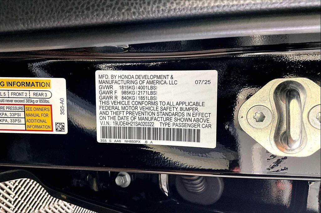 new 2025 Acura Integra car, priced at $34,795