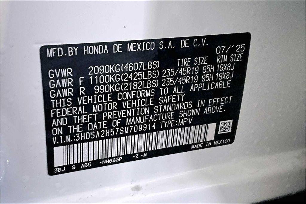 new 2025 Acura ADX car, priced at $41,950