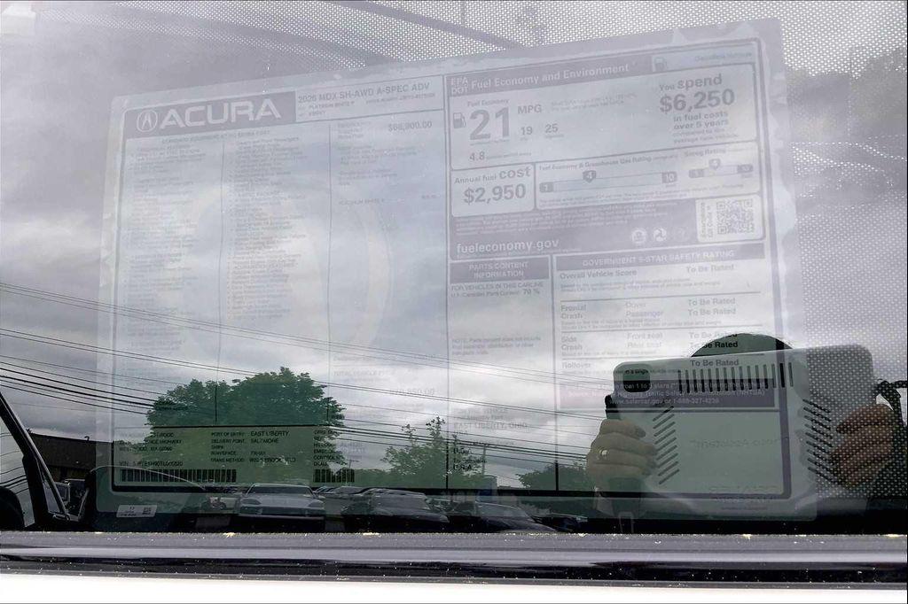 new 2026 Acura MDX car, priced at $70,850