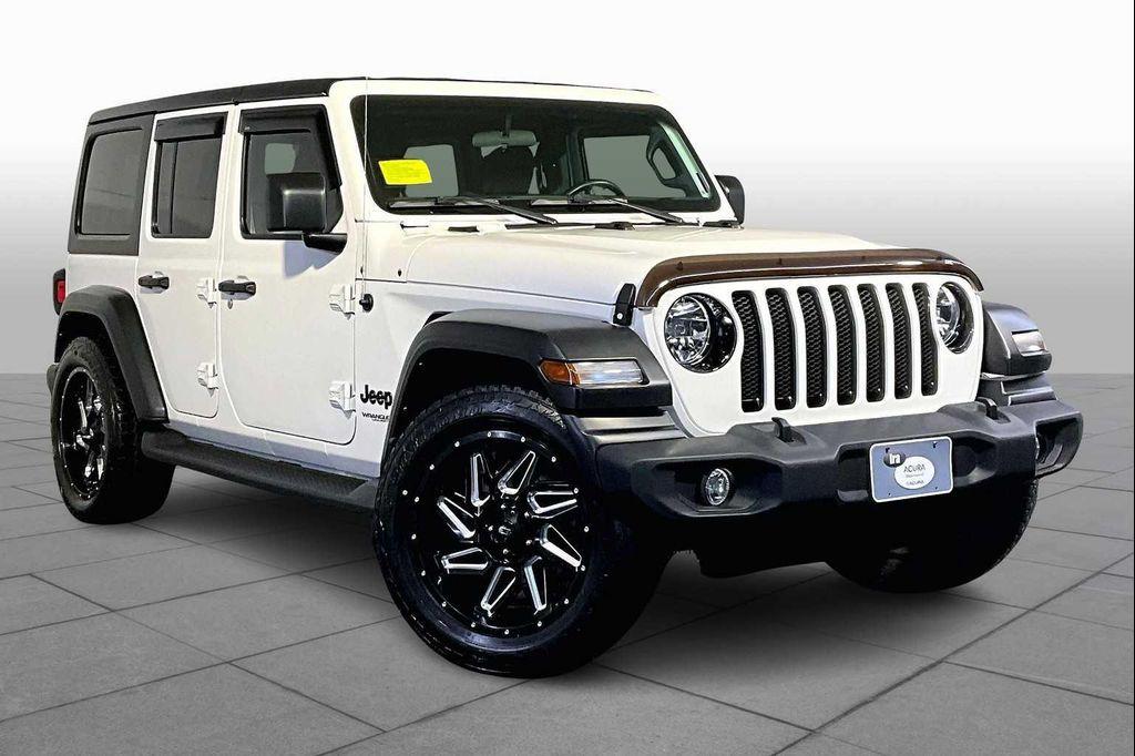 used 2021 Jeep Wrangler Unlimited car, priced at $26,900