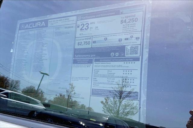 new 2025 Acura RDX car, priced at $51,650