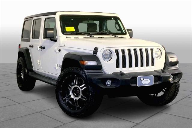 used 2018 Jeep Wrangler Unlimited car, priced at $20,187
