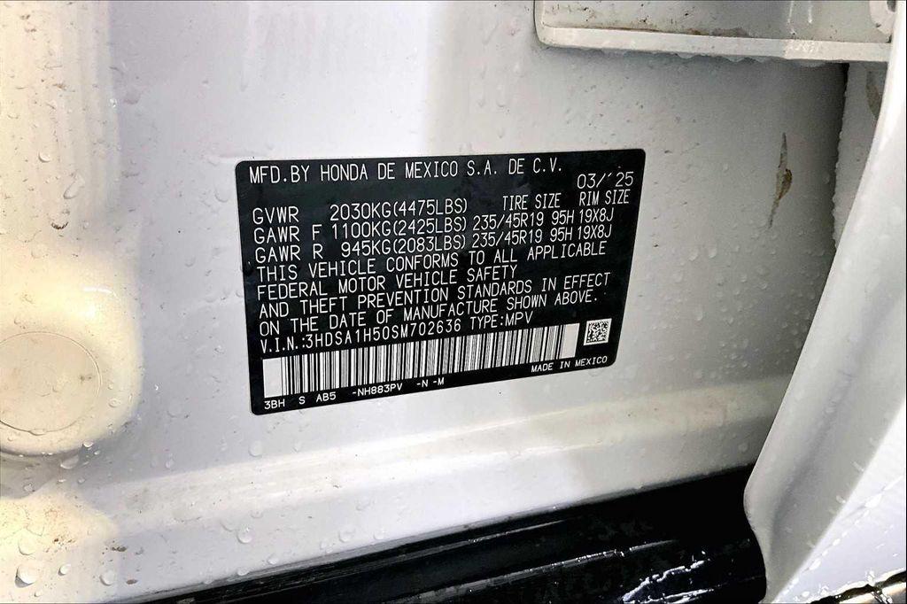 new 2025 Acura ADX car, priced at $39,950