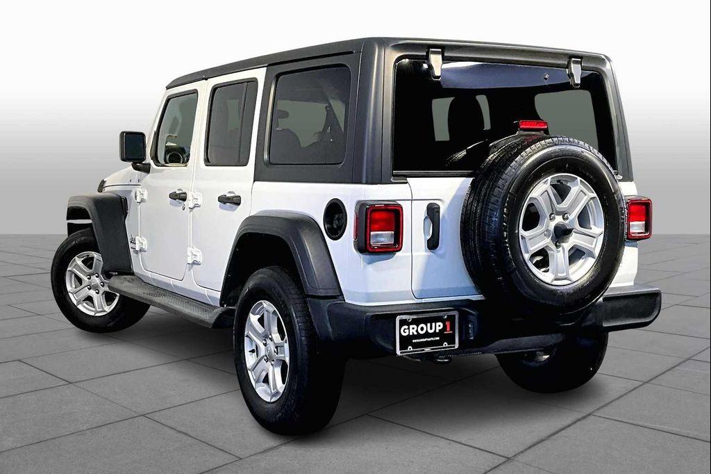 used 2020 Jeep Wrangler Unlimited car, priced at $28,986