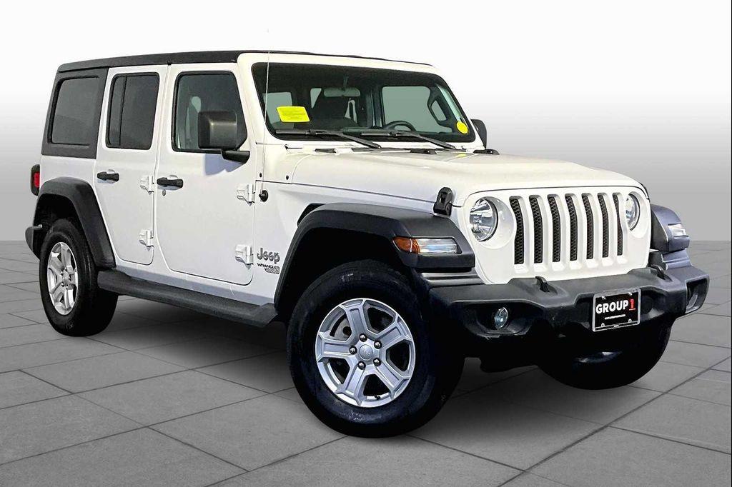used 2020 Jeep Wrangler Unlimited car, priced at $28,986