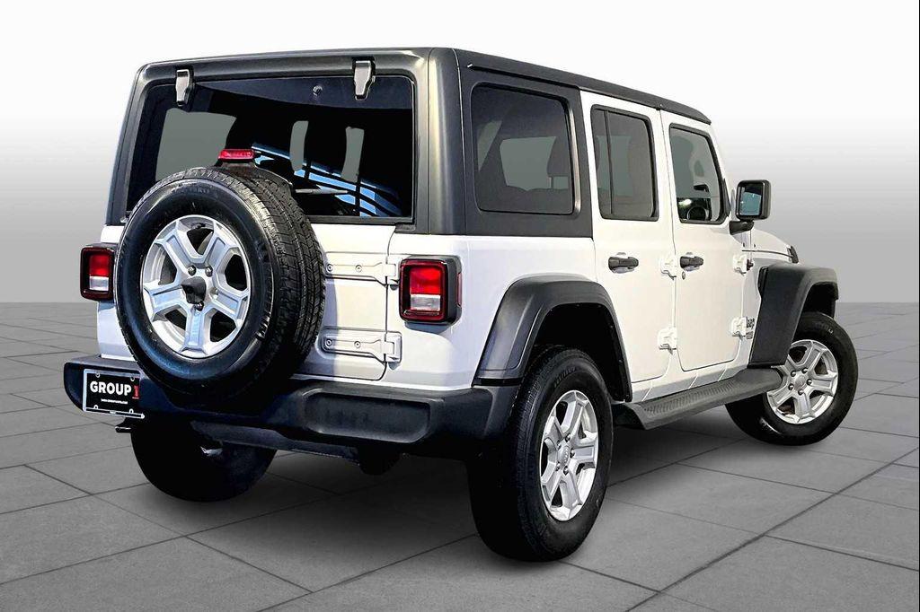 used 2020 Jeep Wrangler Unlimited car, priced at $28,986