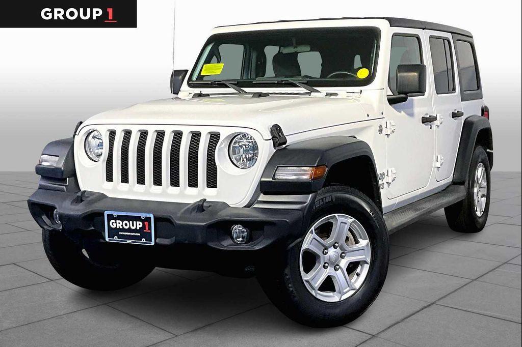used 2020 Jeep Wrangler Unlimited car, priced at $28,986