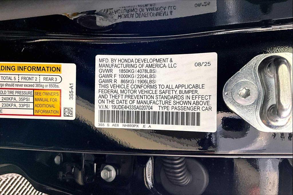 new 2025 Acura Integra car, priced at $36,795