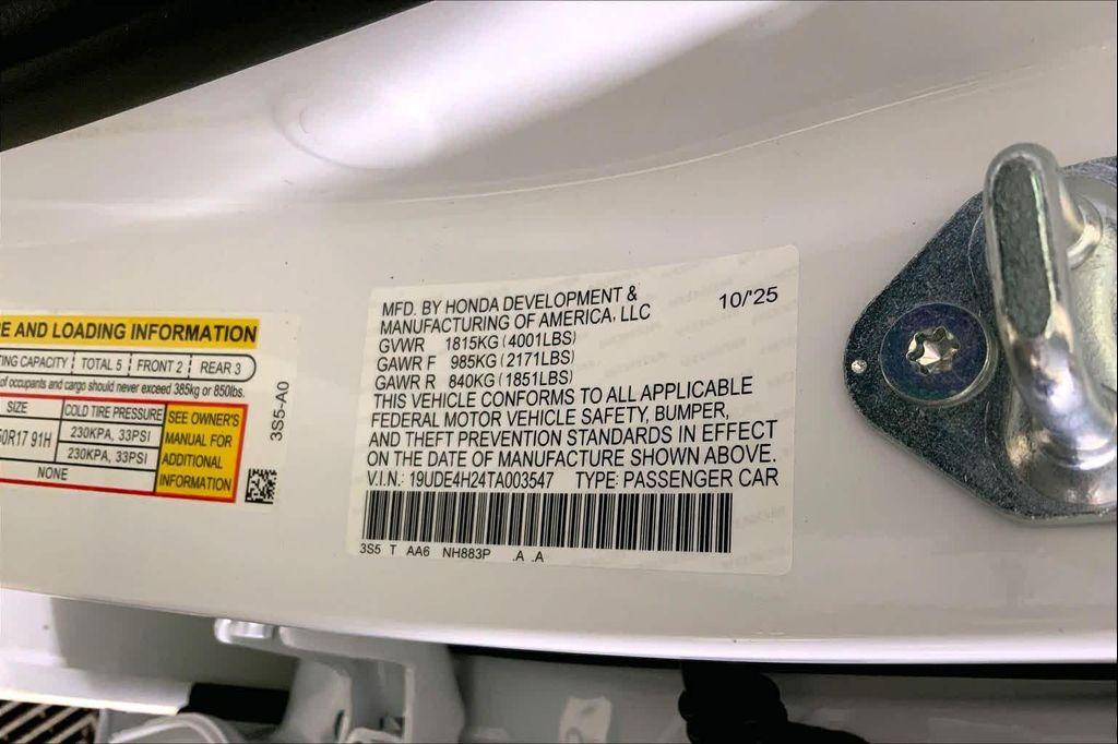 new 2026 Acura Integra car, priced at $35,195