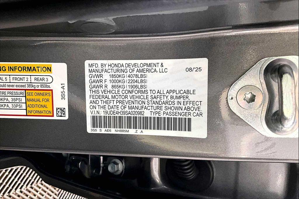 new 2025 Acura Integra car, priced at $36,795