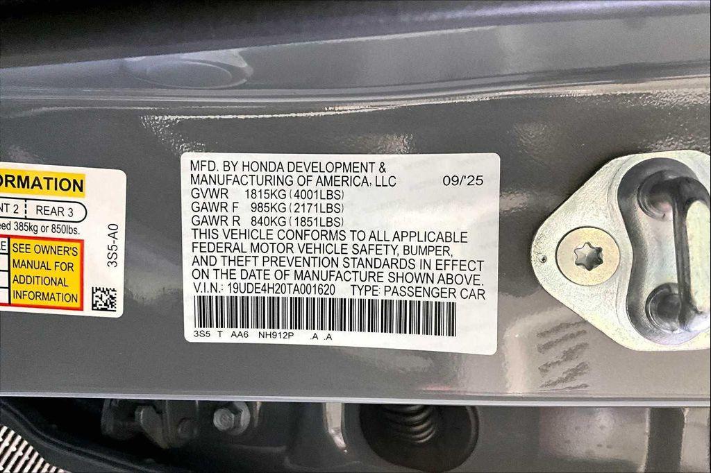 new 2026 Acura Integra car, priced at $35,195