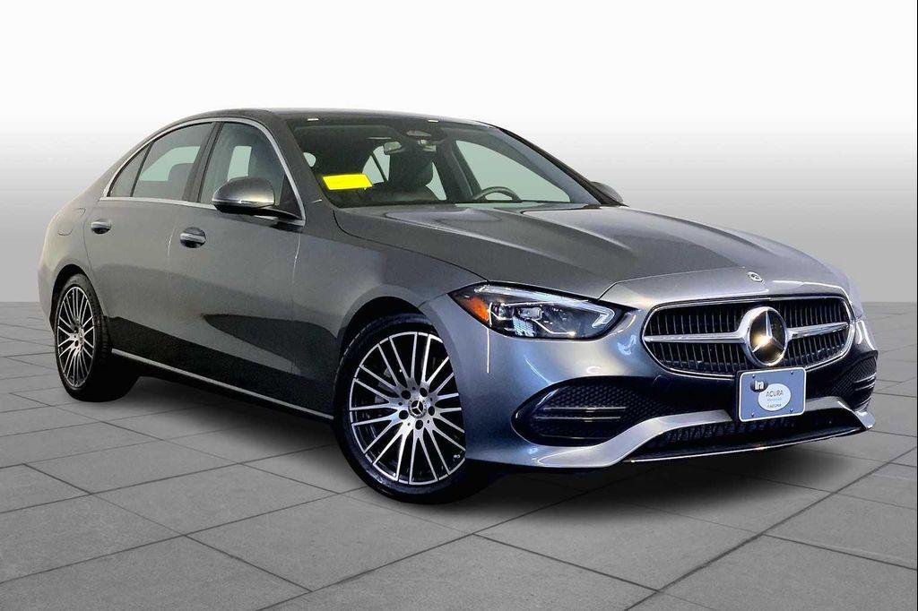 used 2022 Mercedes-Benz C-Class car, priced at $31,900
