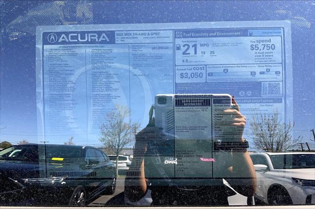 new 2025 Acura MDX car, priced at $63,750