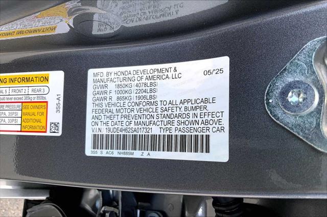 new 2025 Acura Integra car, priced at $39,795
