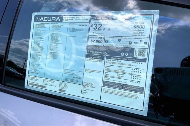 new 2025 Acura Integra car, priced at $39,795
