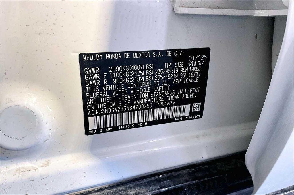 new 2025 Acura ADX car, priced at $41,950