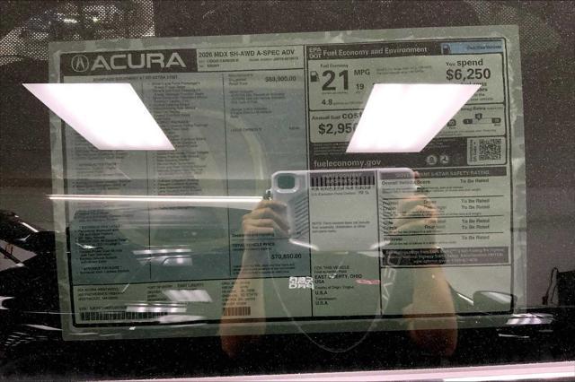 new 2026 Acura MDX car, priced at $70,850