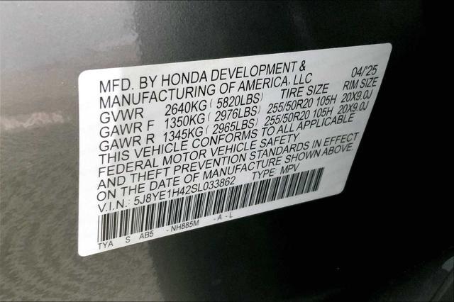 new 2025 Acura MDX car, priced at $60,750