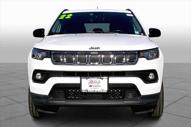 used 2022 Jeep Compass car, priced at $23,887