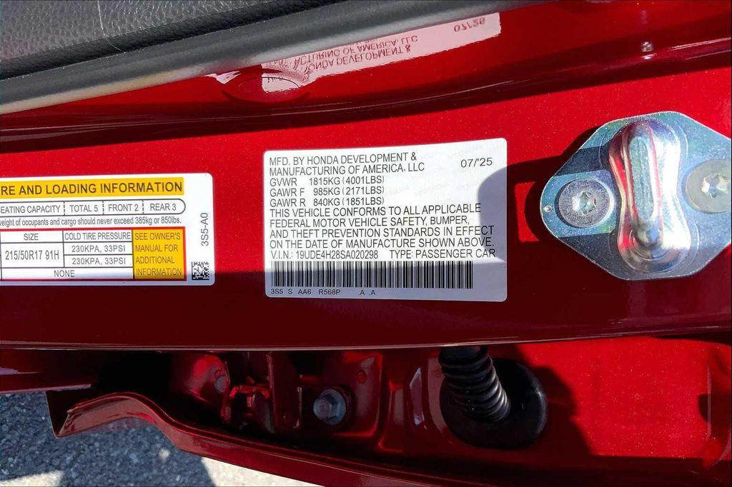 new 2025 Acura Integra car, priced at $34,795