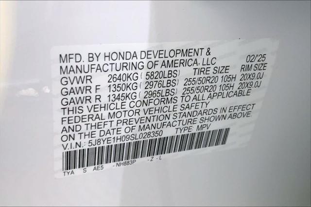 new 2025 Acura MDX car, priced at $63,750