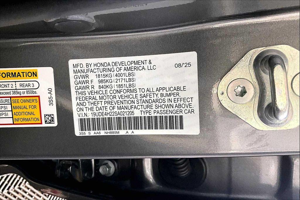 new 2025 Acura Integra car, priced at $34,795