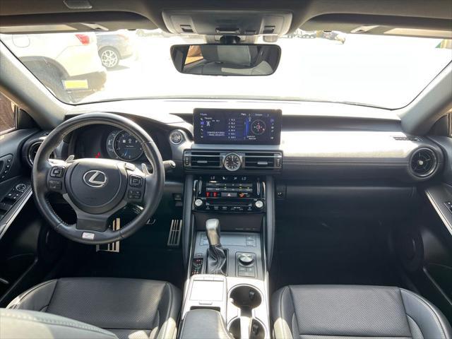 used 2023 Lexus IS 350 car, priced at $42,900