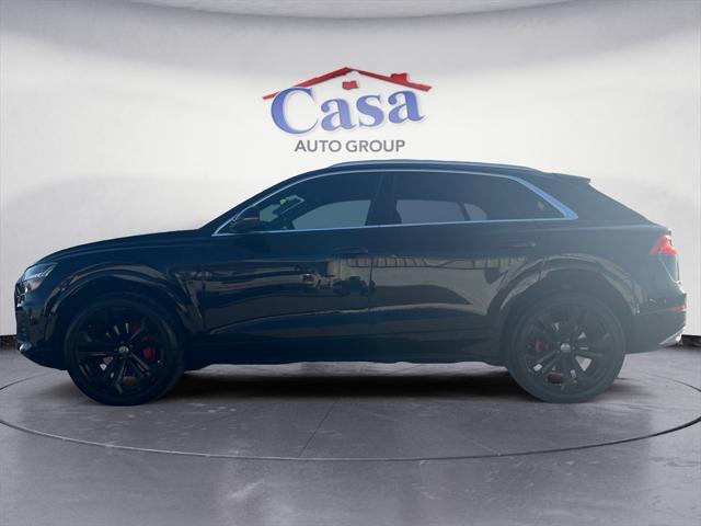 used 2019 Audi Q8 car, priced at $37,700