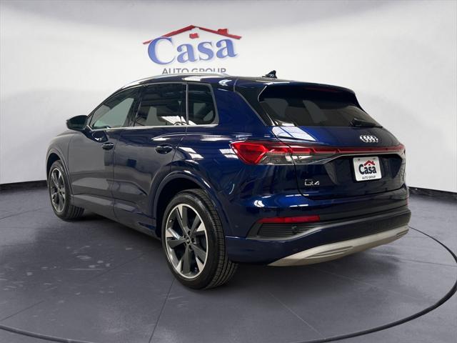 used 2022 Audi Q4 e-tron car, priced at $28,900