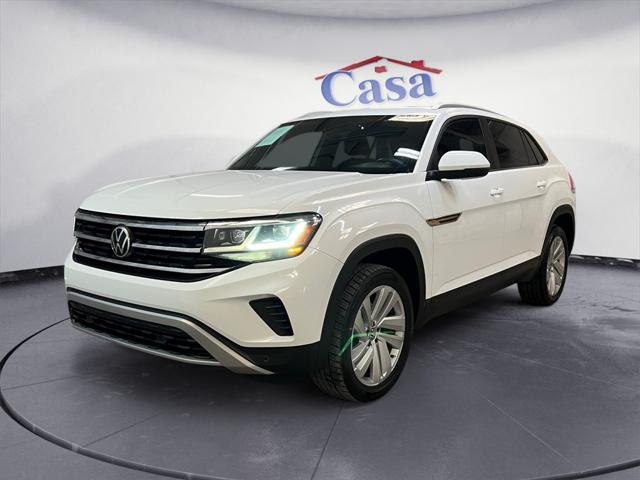 used 2021 Volkswagen Atlas Cross Sport car, priced at $21,900