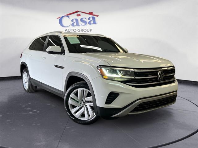 used 2021 Volkswagen Atlas Cross Sport car, priced at $21,900