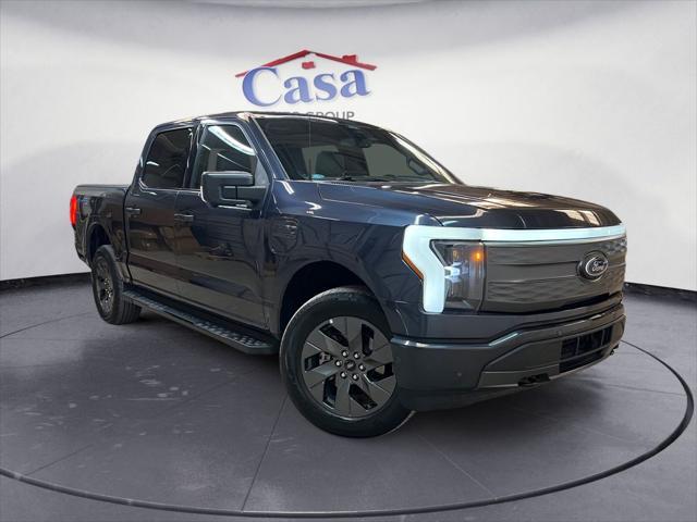 used 2022 Ford F-150 Lightning car, priced at $43,900