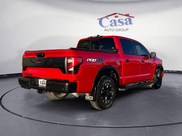 used 2022 Nissan Titan car, priced at $39,900