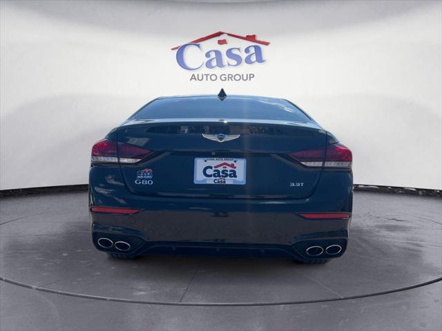 used 2018 Genesis G80 car, priced at $21,900