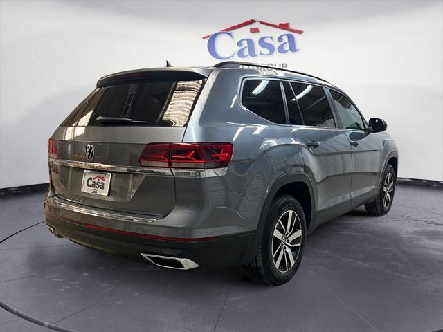 used 2021 Volkswagen Atlas car, priced at $22,000