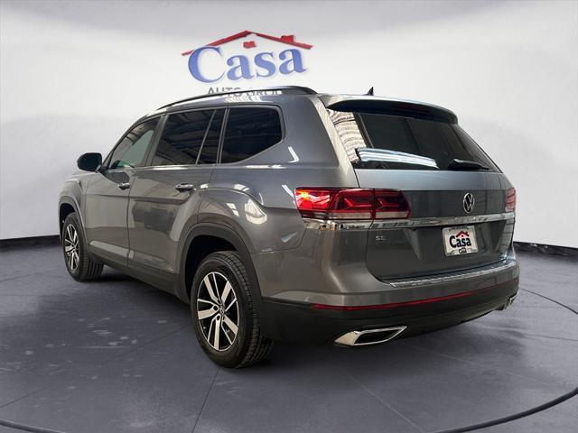 used 2021 Volkswagen Atlas car, priced at $22,000