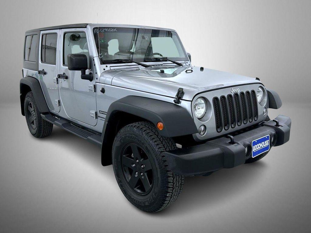 used 2018 Jeep Wrangler JK Unlimited car, priced at $20,409