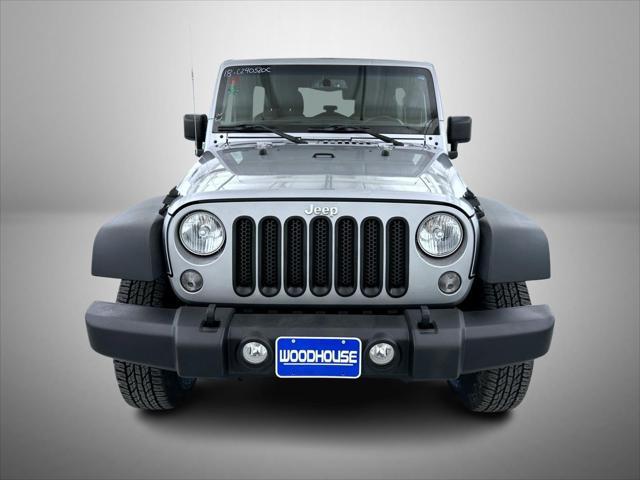 used 2018 Jeep Wrangler JK Unlimited car, priced at $21,146