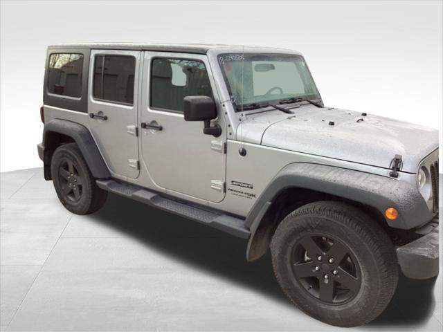 used 2018 Jeep Wrangler JK Unlimited car, priced at $21,755