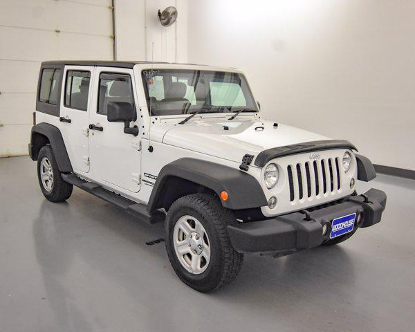 used 2017 Jeep Wrangler Unlimited car, priced at $16,411