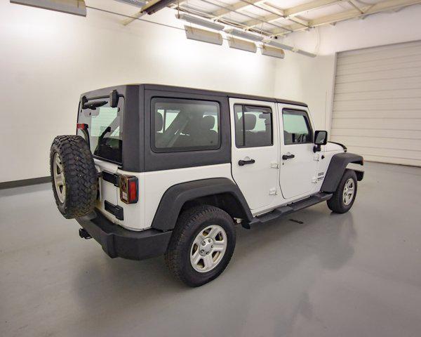 used 2017 Jeep Wrangler Unlimited car, priced at $16,411