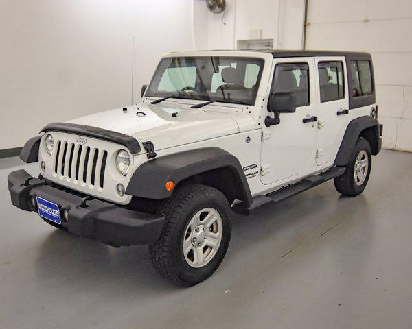 used 2017 Jeep Wrangler Unlimited car, priced at $16,411
