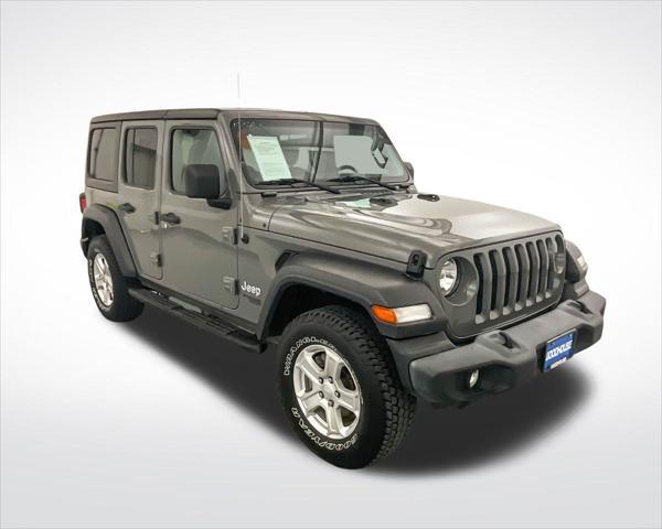 used 2019 Jeep Wrangler Unlimited car, priced at $28,154