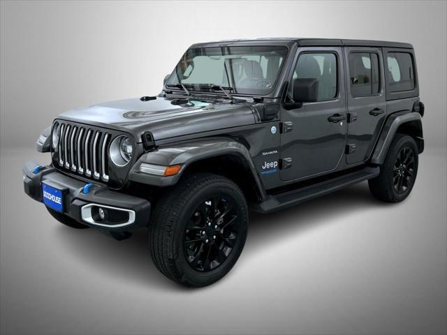 used 2022 Jeep Wrangler Unlimited 4xe car, priced at $36,485
