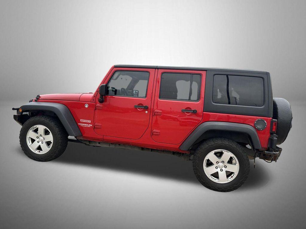 used 2012 Jeep Wrangler Unlimited car, priced at $13,862