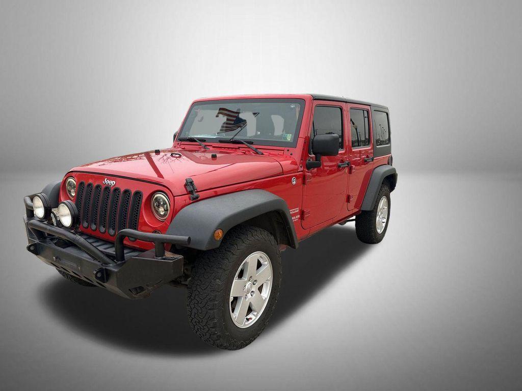 used 2012 Jeep Wrangler Unlimited car, priced at $13,862