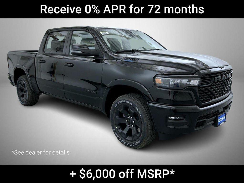new 2025 Ram 1500 car, priced at $47,035
