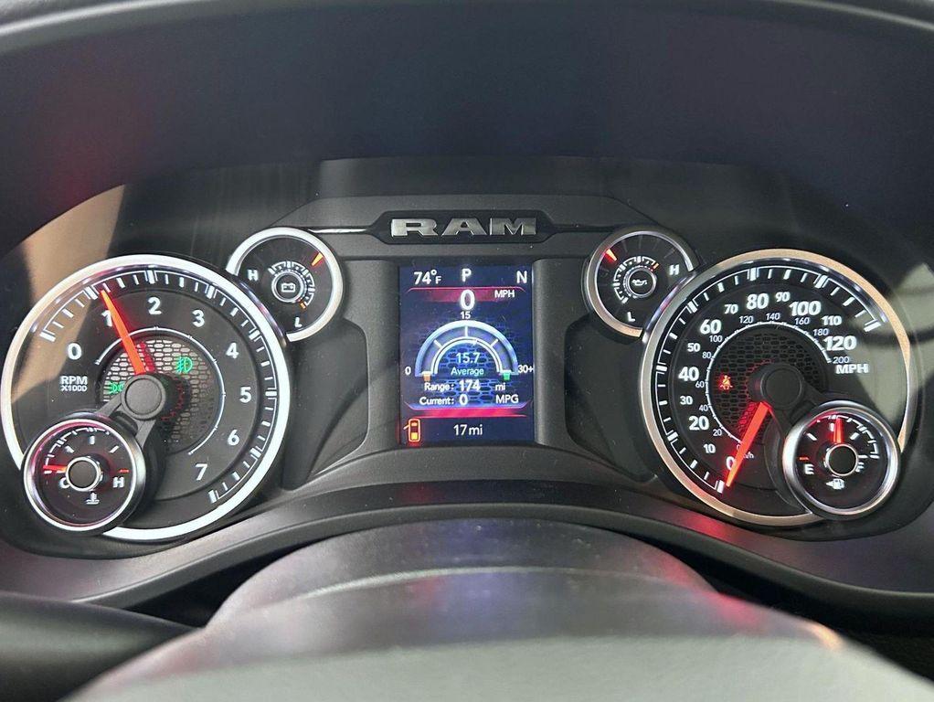 new 2025 Ram 1500 car, priced at $46,596